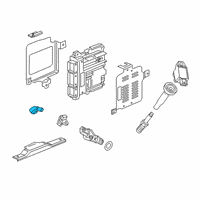 OEM Chevrolet Trailblazer Knock Sensor Diagram - 55494828