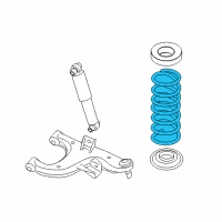 OEM Spring-Rear Suspension Diagram - 55020-7S021
