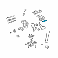 OEM Buick Enclave Gasket Kit-Intake Manifold Diagram - 12609360