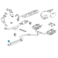 OEM Chevrolet Impala Front Muffler Gasket Diagram - 20907464