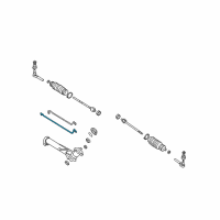 OEM Oldsmobile Alero Pipe Asm, Steering Gear(Short) Diagram - 26053450