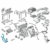 OEM Buick Envision Tube Assembly Diagram - 13263331
