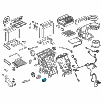OEM Buick Regal Actuator Diagram - 13372987