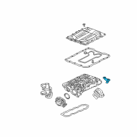 OEM Chevrolet Corvette Booster Sensor Diagram - 12644807