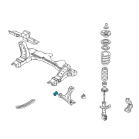 OEM Chevrolet Cavalier Bushing, Front Lower Control Arm Diagram - 22637808