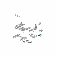 OEM Switch Assembly, Power Seat Diagram - 35958-S87-A51