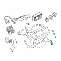 OEM Chevrolet Uplander Spark Plug Diagram - 12681664