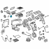 OEM Buick Regal Actuator Diagram - 13332583
