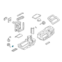 OEM Oldsmobile Bravada Actuator Kit, Mode Valve Diagram - 52494116