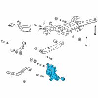 OEM Buick Regal Knuckle Diagram - 13327458