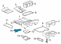 OEM Chevrolet Silverado 3500 HD Antitheft Module Diagram - 13516352