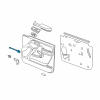 OEM Cadillac Escalade Switch, Driver Seat Adjuster Memory, Heater And Pedal Diagram - 15116862