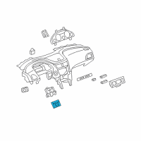 OEM Chevrolet Equinox Module Diagram - 22860591