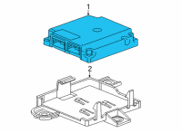OEM GMC Yukon XL Module Diagram - 84969984