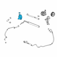 OEM Buick Regal Reservoir Asm-P/S Fluid Diagram - 23259978