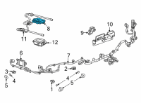 OEM Buick Envision Module Diagram - 23414544