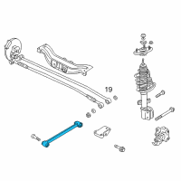 OEM Chevrolet Monte Carlo Trailing Arm Diagram - 15820927