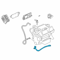 OEM Chevrolet Monte Carlo Sensor, Crankshaft Position Diagram - 12567649