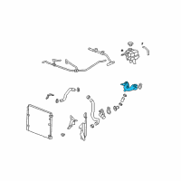 OEM Cadillac Water Outlet Diagram - 12582237