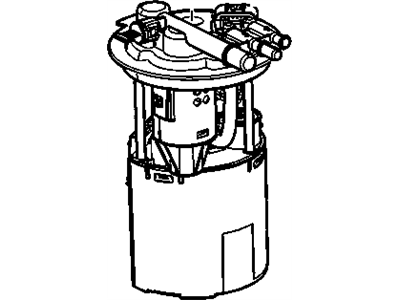 GM 19301258 Fuel Tank Fuel Pump Module Kit (Acdelco)