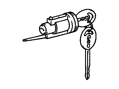 GM 94852540 Cylinder, Ignition Lock(W/Key)