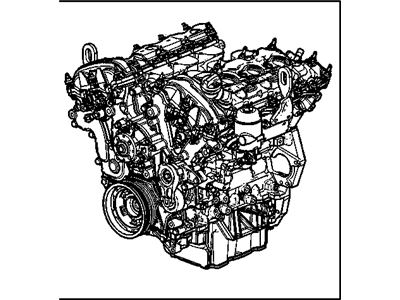 GM 19303674 Engine Asm, Gasoline (Remanufacture)