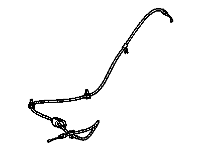 GM 15869343 Rear Cable
