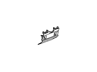 GM 15964760 Filler Asm-Instrument Panel Steering Column Opening *Gray