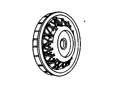 GM 25534985 Wheel TRIM COVER Assembly(Tire & Wheel Drawing/Original High Output