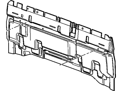 GM 20983473 Insulator-Body Rear Panel