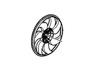 GM 15875023 Blade Kit-Engine Coolant Fan