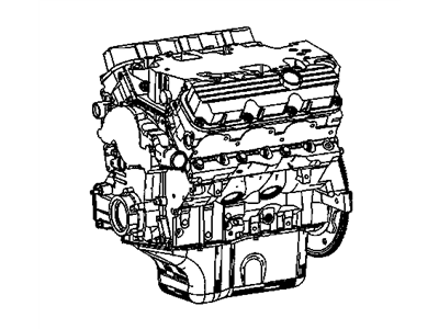 GM 89017861 Engine