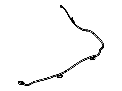 GM 15807974 Cable Asm-Radio & Mobile Telephone & Vehicle Locating Antenna