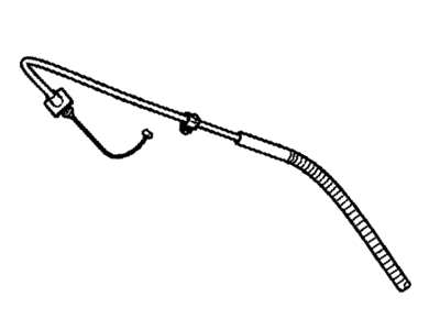 GM 15040848 Throttle Cable