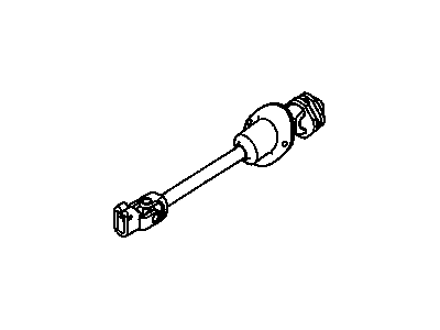 GM 19256703 Steering Gear Coupling Shaft Assembly