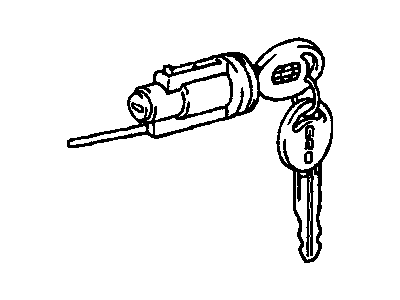 GM 94858794 Cylinder, Ignition Lock(W/Key)