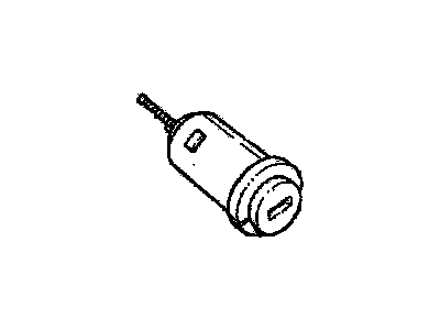 GM 92172018 Cylinder, Ignition Lock(Uncoded)