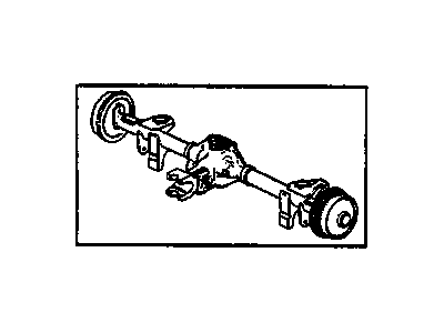 GM 12554921 Rear Axle Assembly (3.42 Ratio)