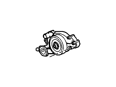 GM 10077051 Water Pump Assembly