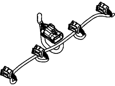 GM 91172315 Wire, Spark Plug #4 Cyl