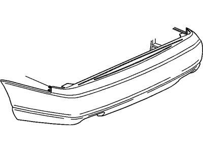 GM 25666223 Front Bumper-Cover *Paint To Mat