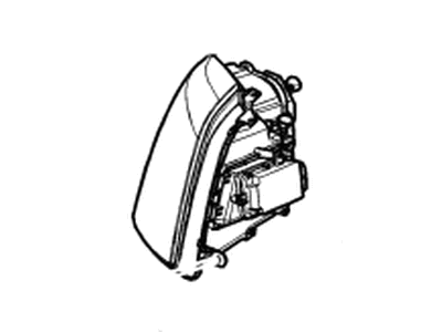 GM 19352117 Headlamp Kit (Service)
