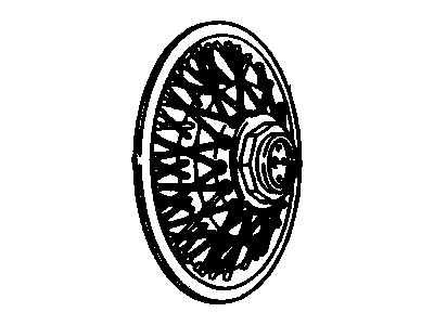 GM 1644549 15 Buk Wire Wheel Cover Sr Assembly