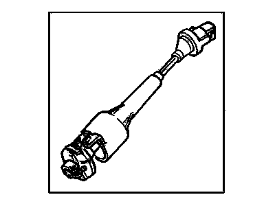 GM 26013512 Steering Gear Coupling Shaft Assembly