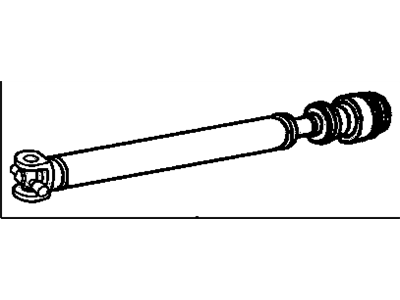 GM 25833034 Front Axle Propeller Shaft Assembly