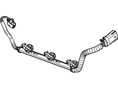 GM 12621096 Harness Asm-Fuel Injector Wiring