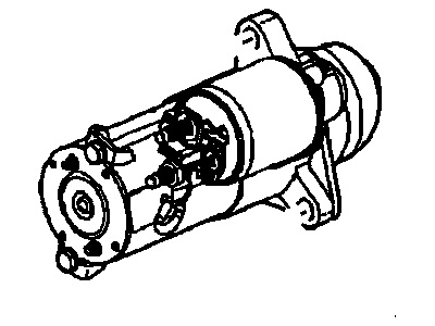 GM 10465029 Starter Motor, Remanufactured-5Mt