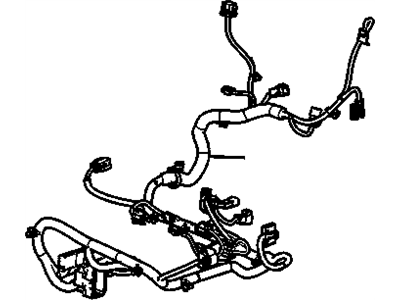 GM 23433601 Harness Asm-Front Seat Wiring