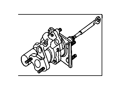 GM 19212466 Power Brake Booster Assembly(Hydraulic) (Service)