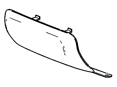 GM 19172859 Trailer Hitch Closeout in White